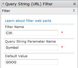 QueryStringValues